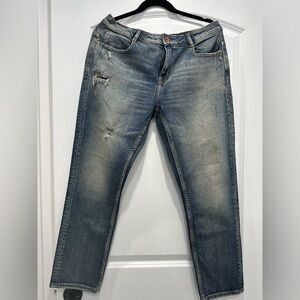 Zara Men's Baggy Fit Blue Jeans